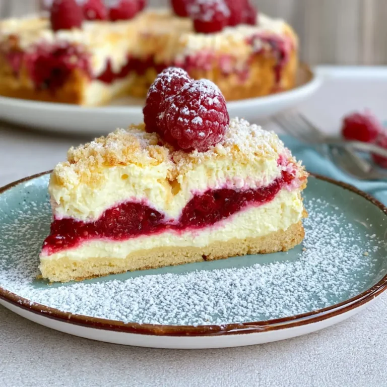 Himbeer Quark Kuchen