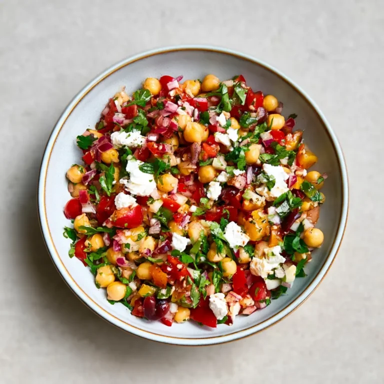 Kichererbsensalat orientalisch