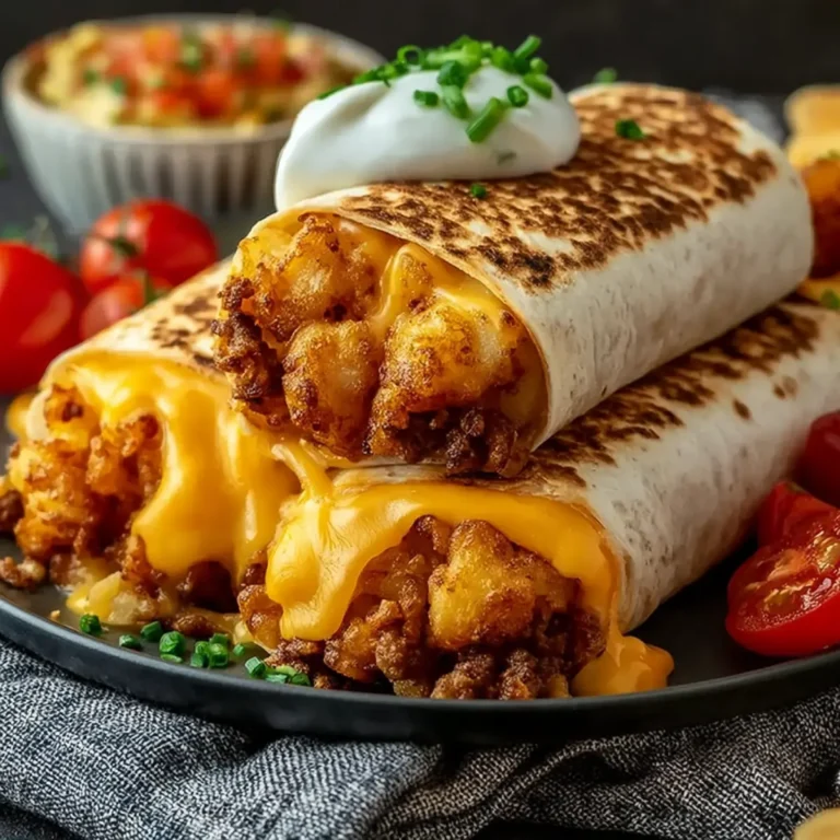 Käse Kartoffel Burritos