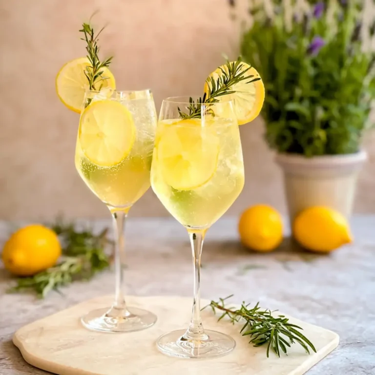 Limoncello Spritz mit Prosecco