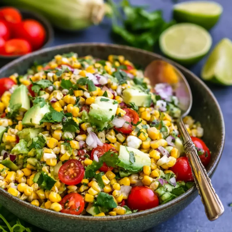 Maissalat mit Avocado