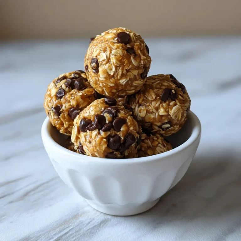 No Bake Erdnussbutter Energy Bites