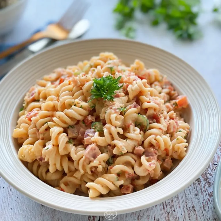 Nudelsalat pikant