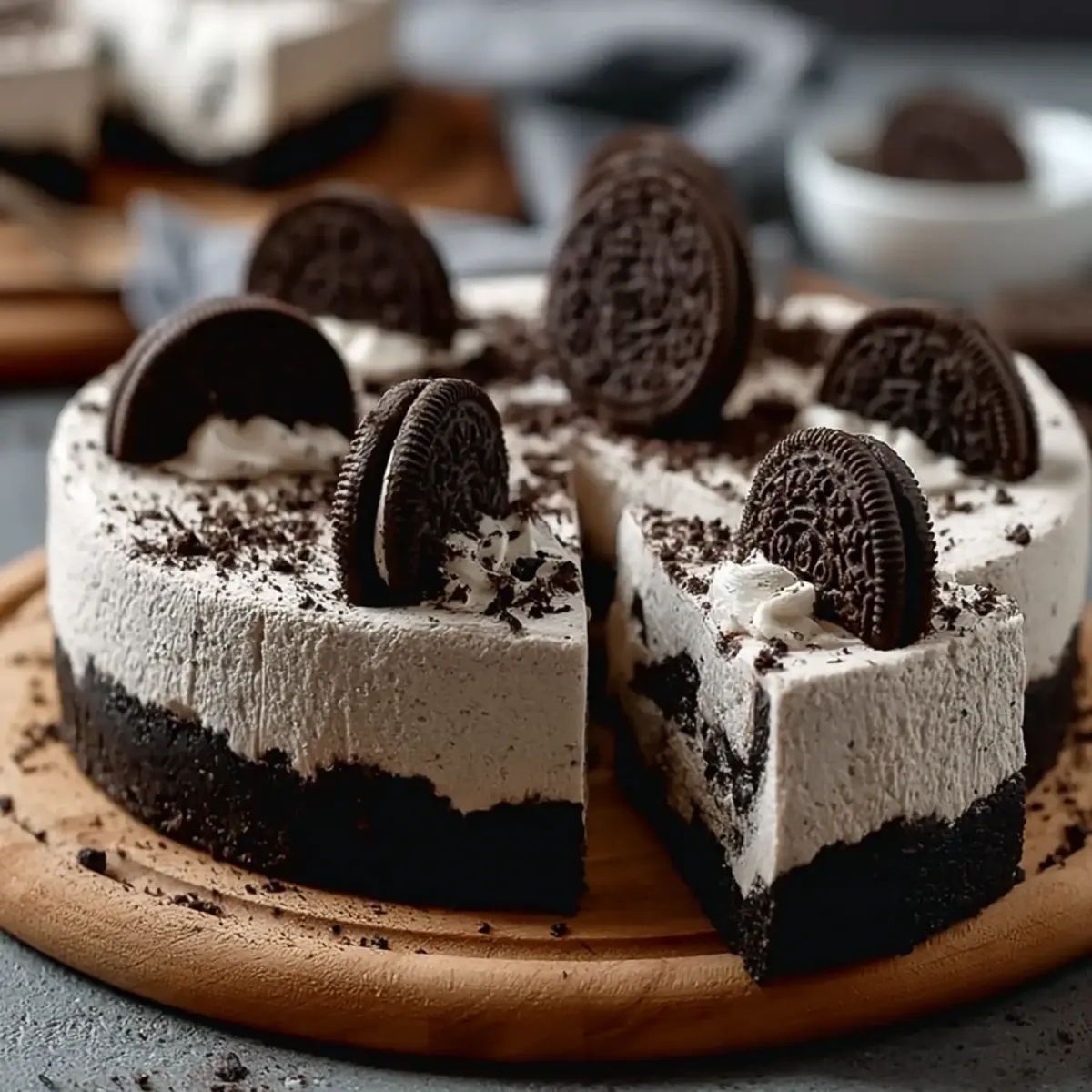 Oreo Torte ohne Backen