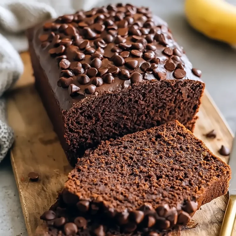 Schokoladen Bananenbrot