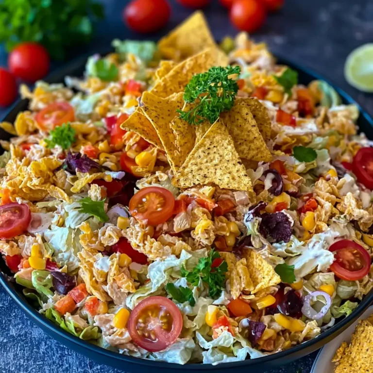 Taco Salat mit Pasta