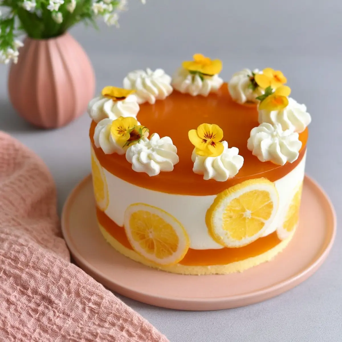 Topfen Obers Torte