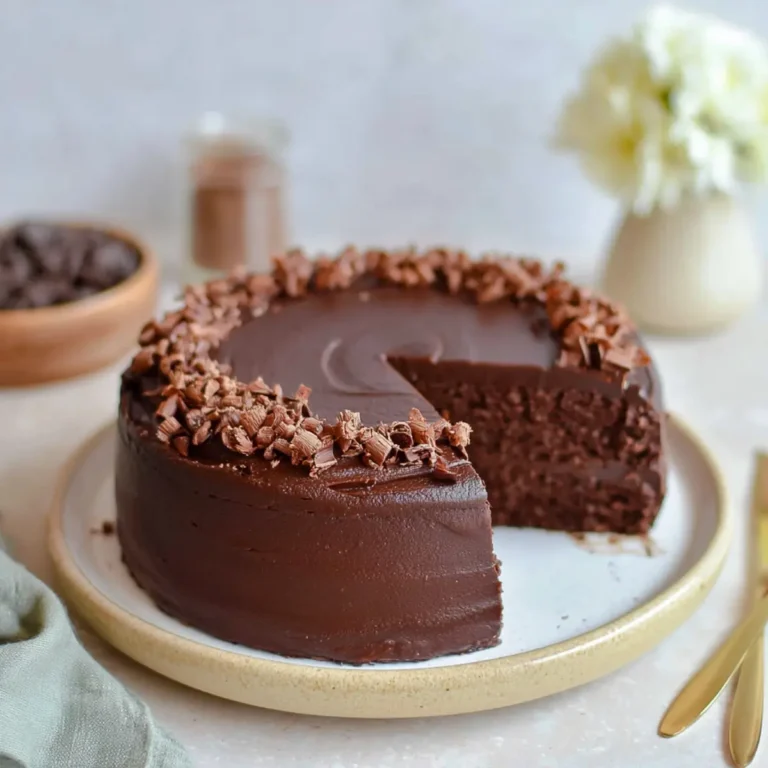 Veganer glutenfreier Schokoladenkuchen