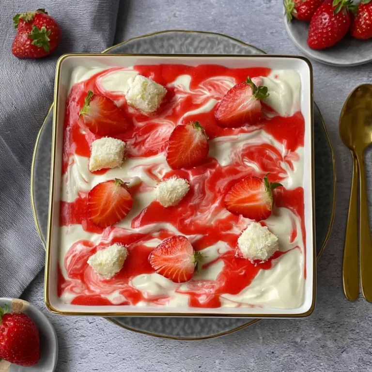 Erdbeer Raffaello Tiramisu