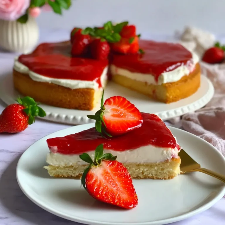 Erdbeerkuchen mit Mascarpone Creme