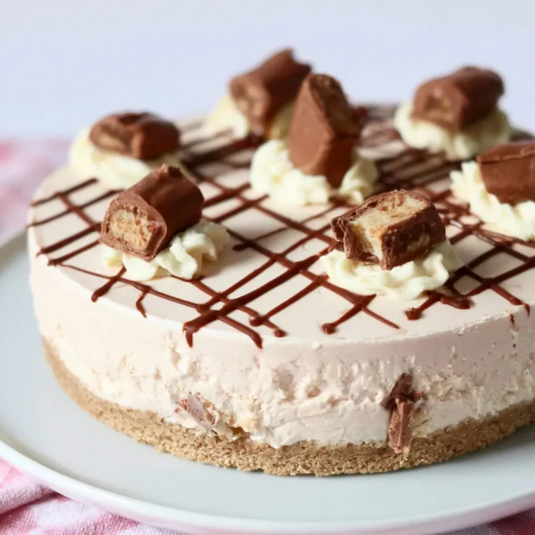 Kinder Bueno Cheesecake ohne Backen