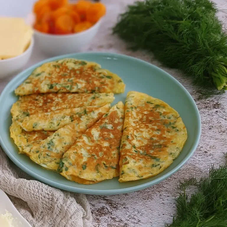 Kräuter Käse Blini