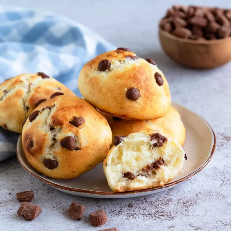 Schokobrötchen ohne Hefe