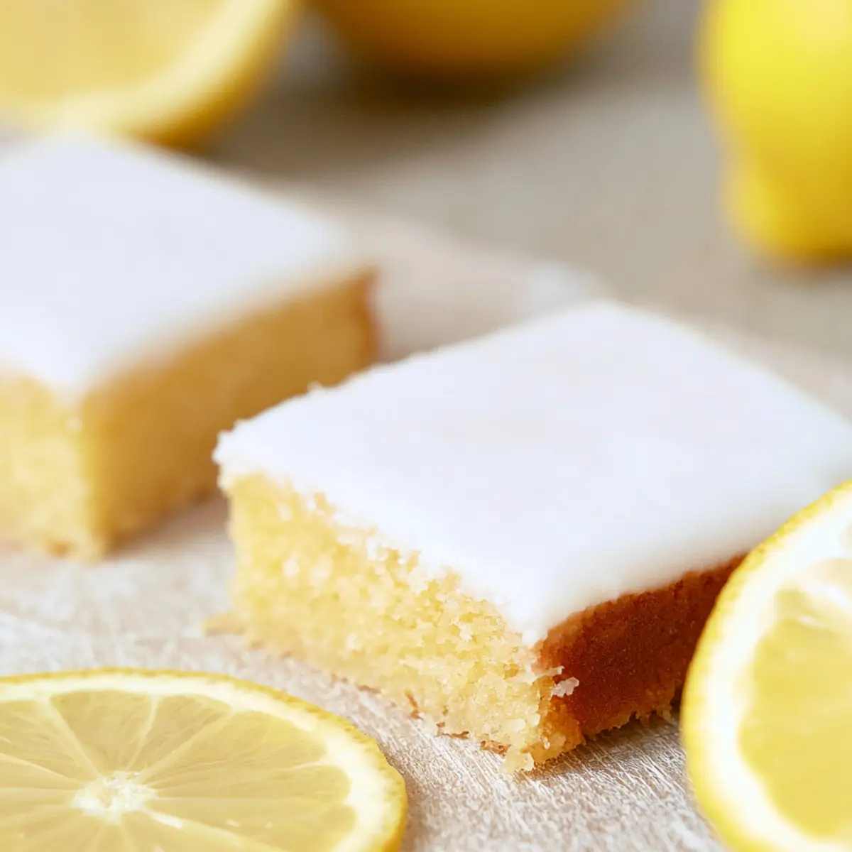 Veganer Zitronenblechkuchen