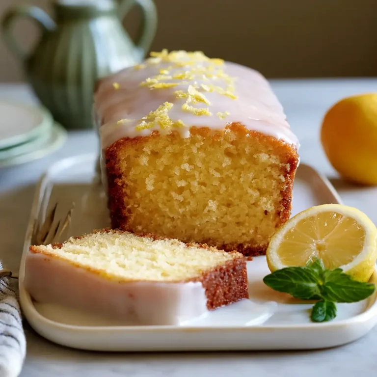 Zitronen Joghurt Kastenkuchen