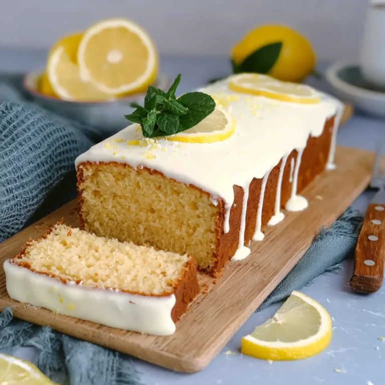 Zitronenkuchen aus der Kastenform
